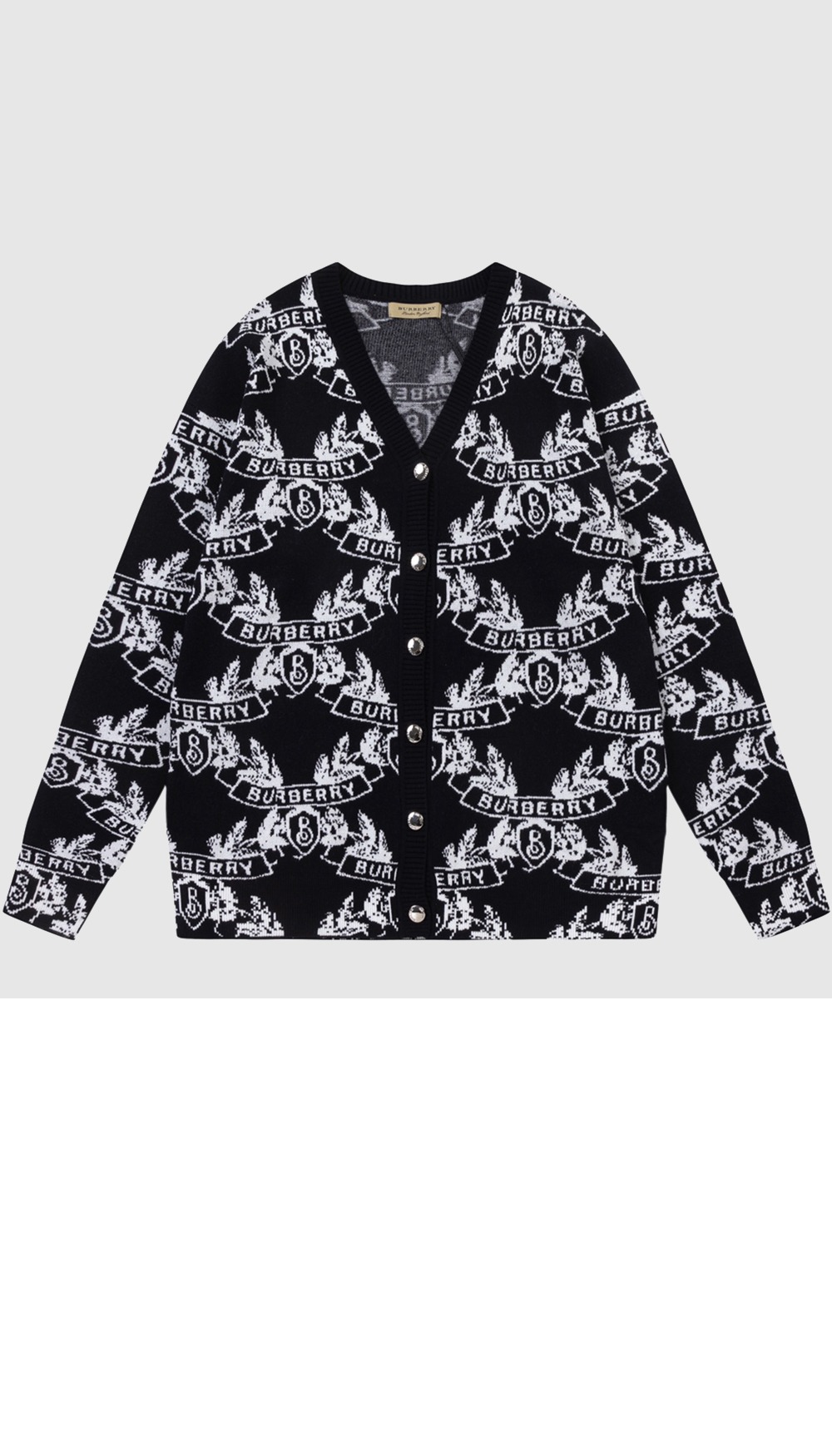 버버리 니트 카디건