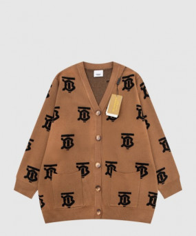 버버리 니트 카디건