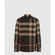 버버리 체크 로고 셔츠