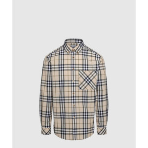버버리 체크 로고 셔츠