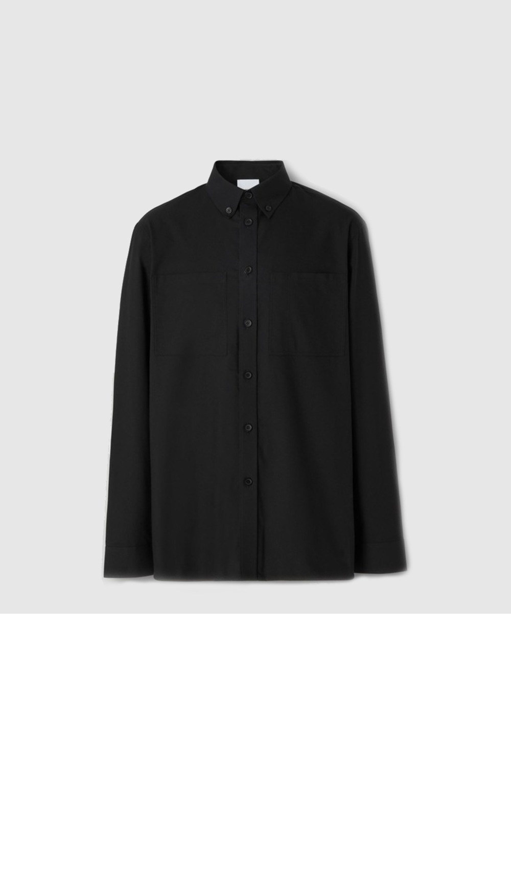 버버리 코튼 로고 셔츠