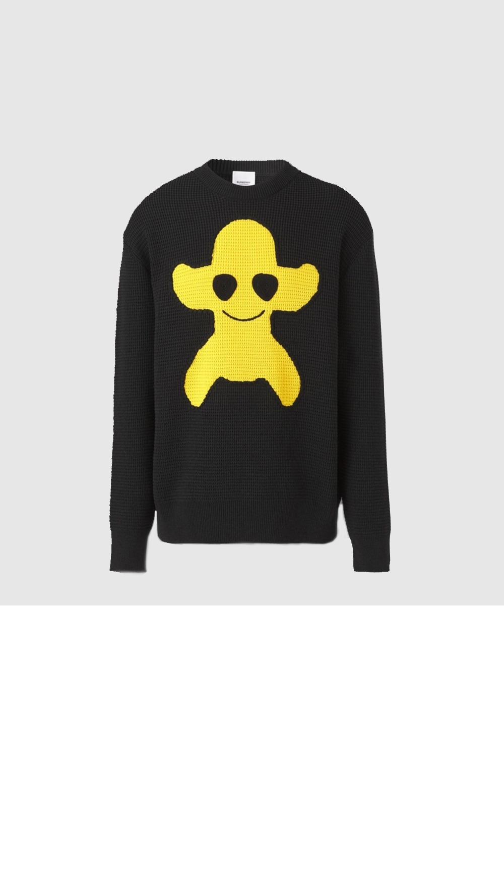 버버리 로고 면 톱