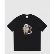 버버리 플라워 코튼 티셔츠