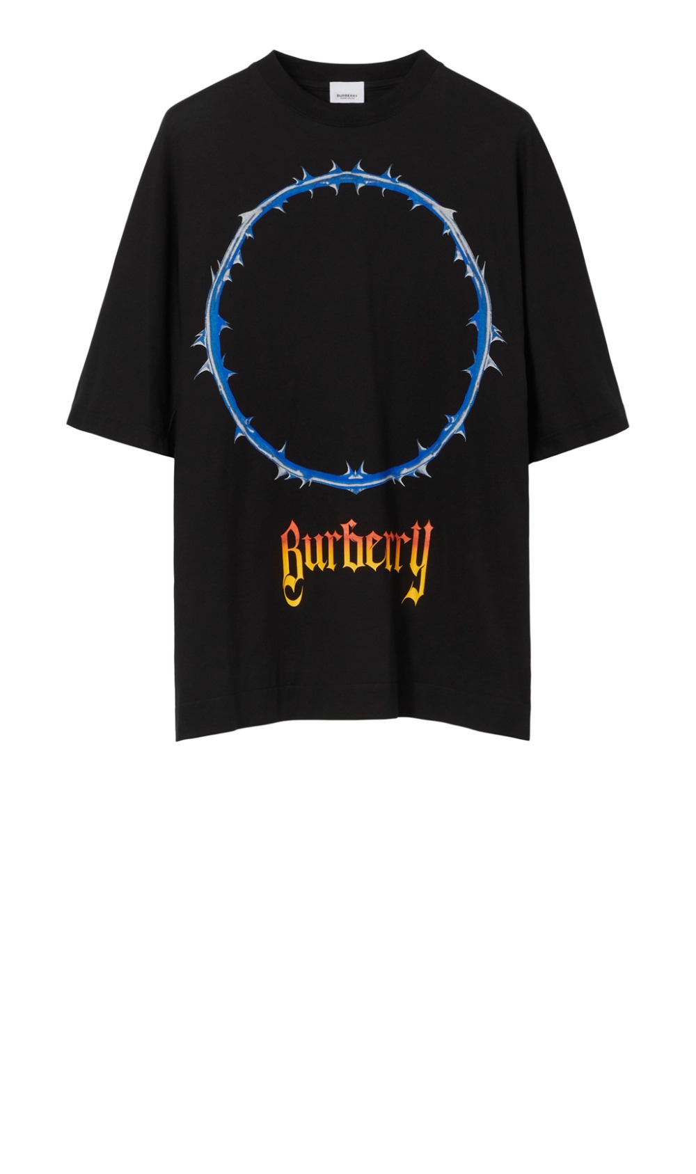 버버리 플라워 코튼 티셔츠