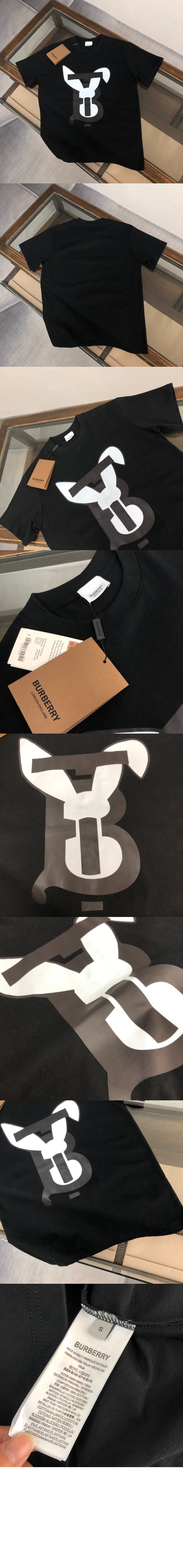 버버리 코튼 티셔츠