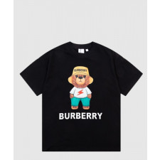 버버리 플라워 코튼 티셔츠