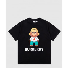 버버리 플라워 코튼 티셔츠