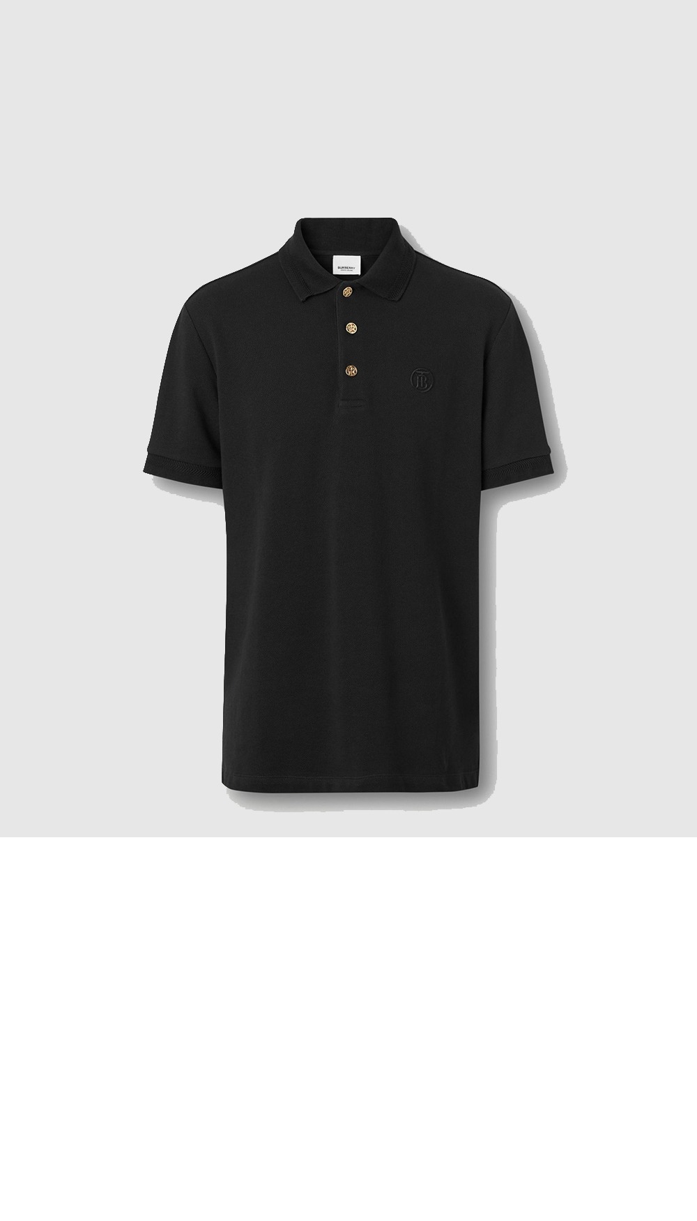 버버리 코튼 폴로셔츠