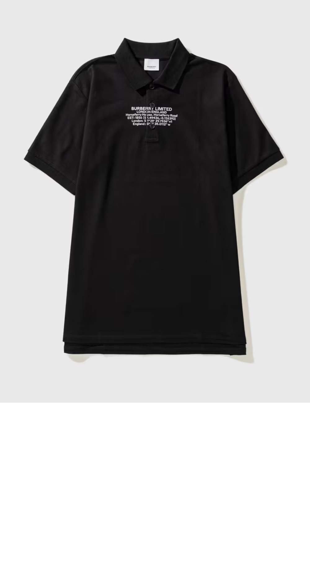 버버리 코튼 티셔츠