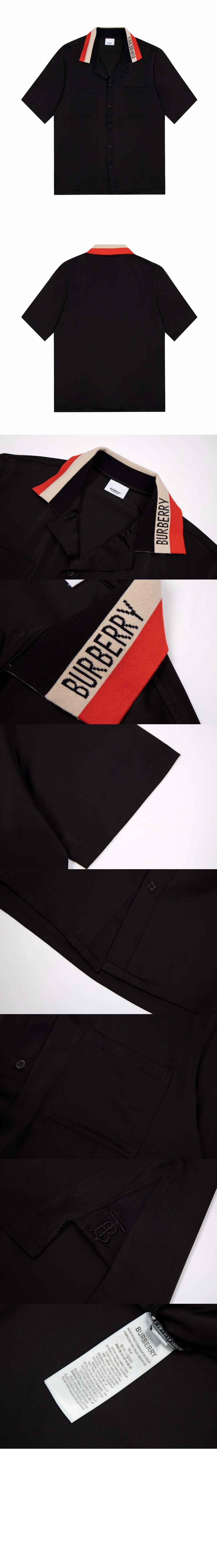 버버리 코튼 폴로셔츠
