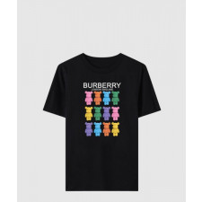 버버리 칠색 캐릭터 곰 티셔츠