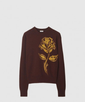 버버리 로즈 울 블렌드 스웨터