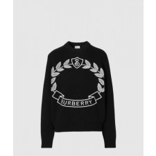 버버리 로고 니트