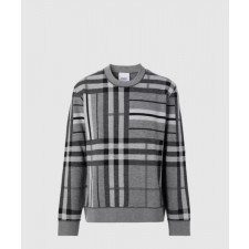 버버리 자카드 스웨터