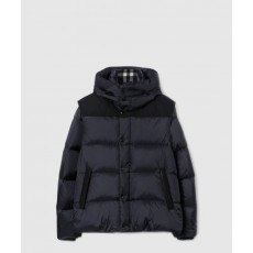 버버리 디태처블 슬리브 나일론 퍼퍼 재킷