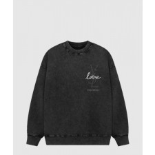 생로랑 로고 프린트 면 톱