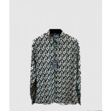 생로랑 로고 프린트 긴팔