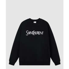 생로랑 플라워 코튼 톱