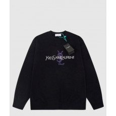 생로랑 플라워 코튼 톱