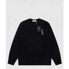 생로랑 플라워 코튼 톱