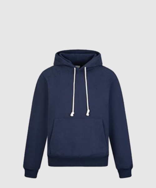 생로랑 로고 후드 긴팔