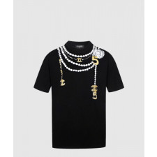 샤넬 플라워 코튼 톱