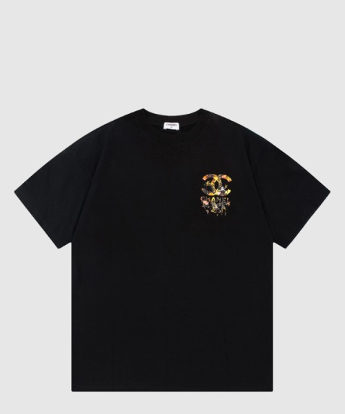 샤넬 플라워 코튼 톱