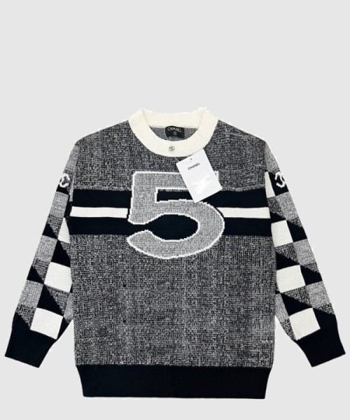 샤넬 플라워 코튼 톱