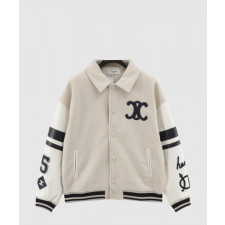 셀린느 로고 프린트 재킷