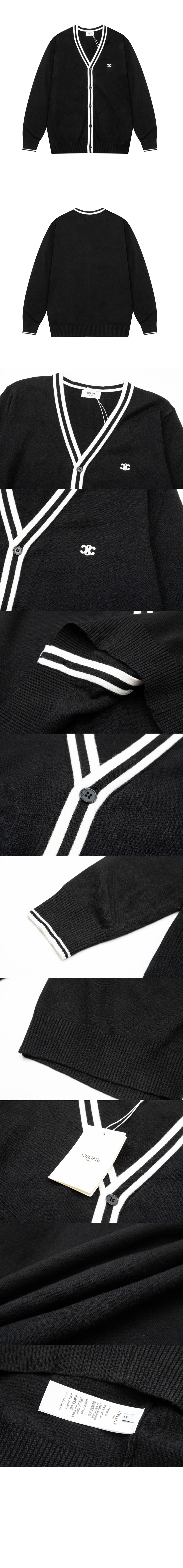 셀린느 트리옹프 가디건 울