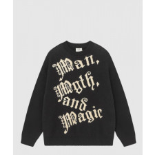 셀린느 자카드 울 니트