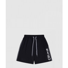 셀린느 파이핑 스윔 쇼츠 나일론