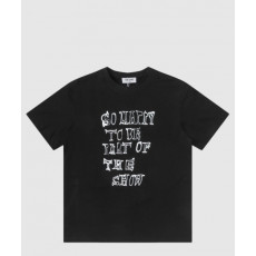 셀린느 로고 프린트 반팔