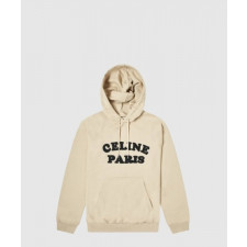 셀린느 로고 후드 긴팔