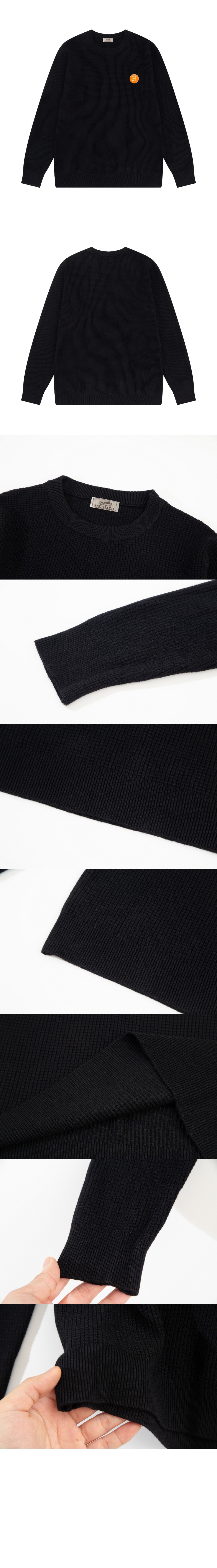 에르메스 크루넥 스웨터