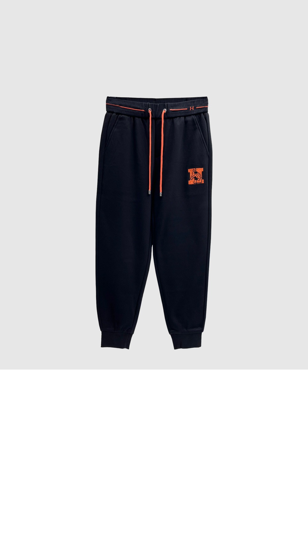 에르메스 로고 트랙수트 팬츠