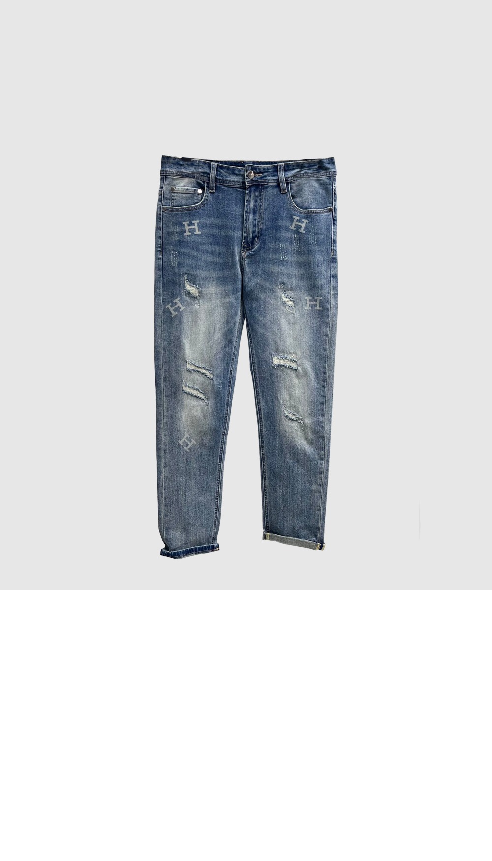 에르메스 데님 팬츠