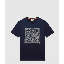 에르메스 플라워 코튼 톱