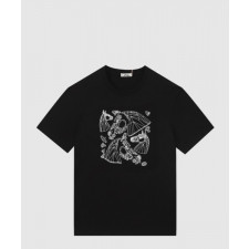 에르메스 플라워 코튼 톱