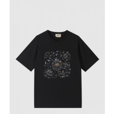 에르메스 플라워 코튼 톱