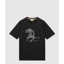 에르메스 플라워 코튼 톱