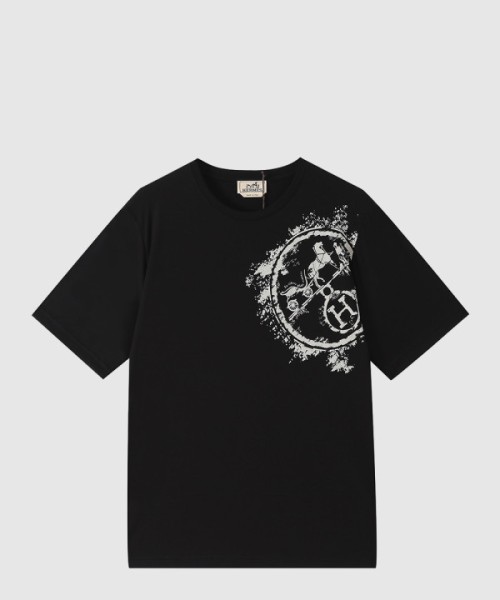 에르메스 플라워 코튼 톱