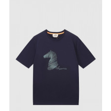 에르메스 플라워 코튼 톱