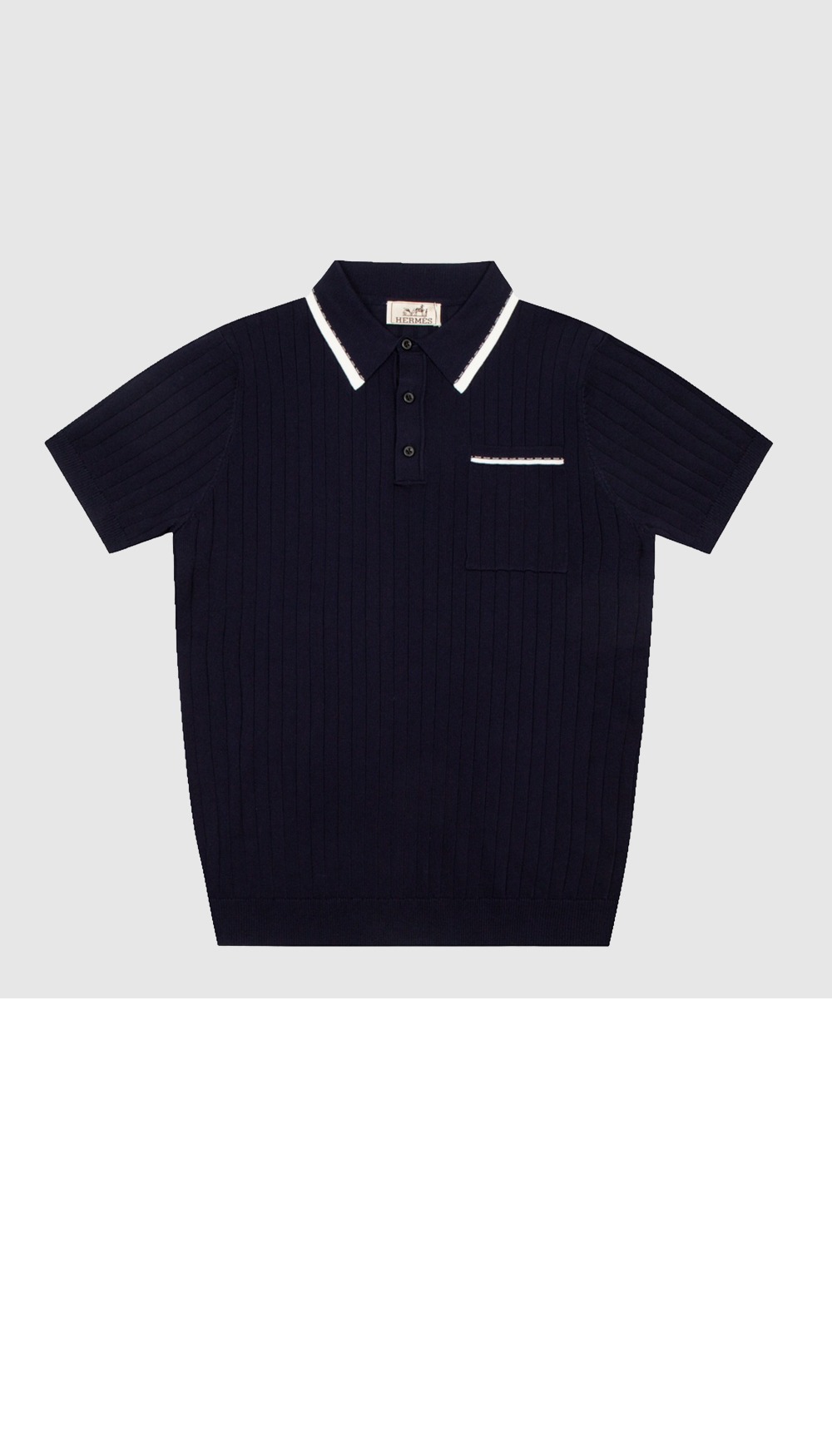 에르메스 폴로 니트 톱