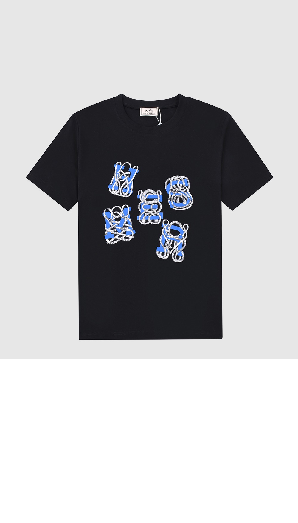 에르메스 플라워 코튼 톱