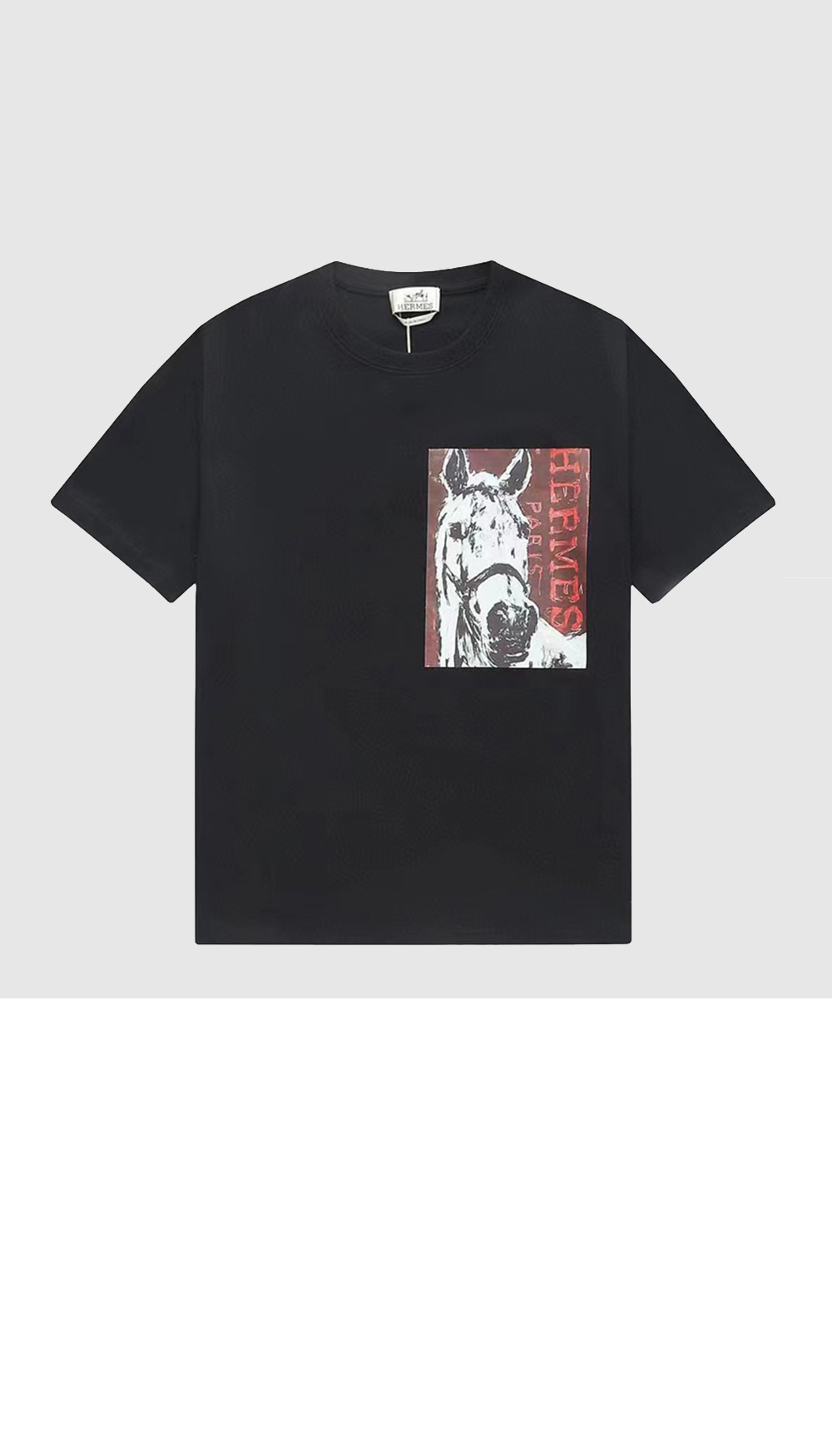 에르메스 플라워 코튼 톱