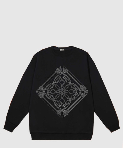 에르메스 플라워 코튼 톱