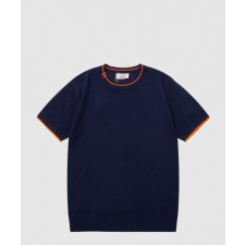 에르메스 로고 프린트 반팔