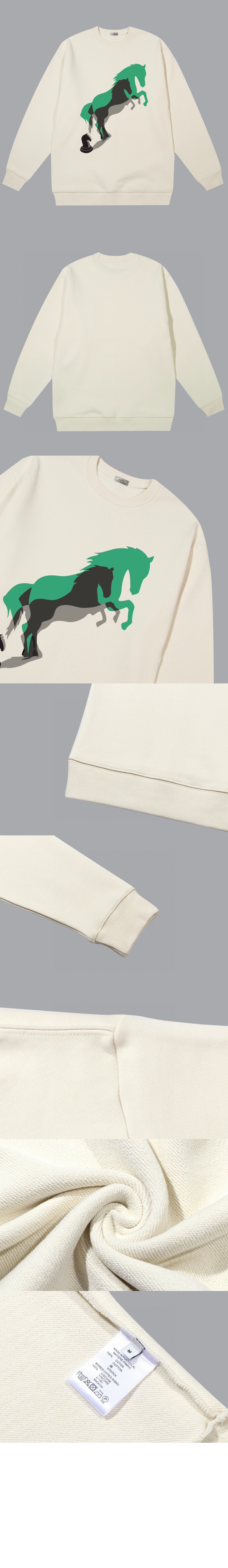 에르메스 플라워 코튼 톱