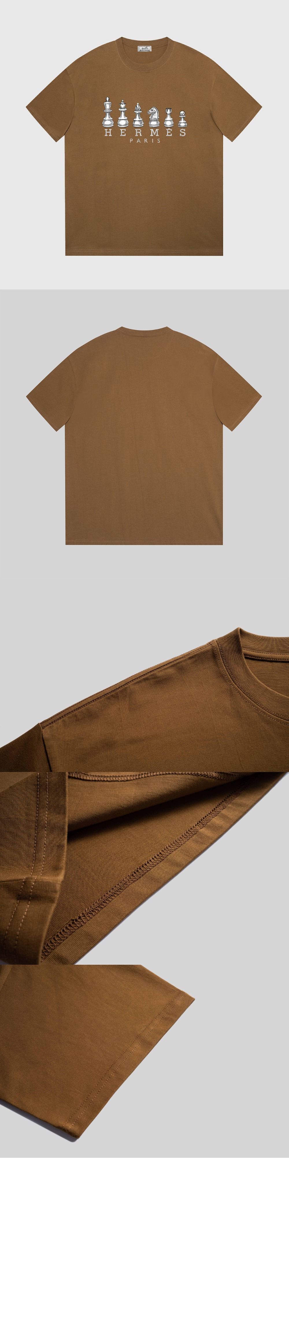 에르메스 플라워 코튼 톱